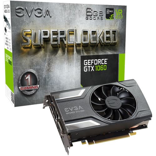 EVGA GeForce GTX 1060 SC GAMING Graphics Card